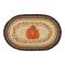 Pumpkin Candy Corn Rug