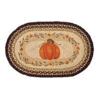 Pumpkin Candy Corn Rug