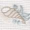 Sea Life Collection II Embroidery Linen Guest Towel