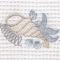 Sea Life Collection II Embroidery Linen Guest Towel