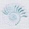 Sea Life Collection III Embroidery Linen Guest Towel