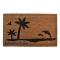 Beach Life Vinyl Back Door Mat