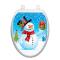 Snowman Toilet Seat Decoration
