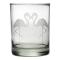 Flamingo Etched DOR Glasses (set of 4)