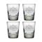 Captain's Collection Etched Dof Glass Set