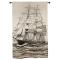 Maritime Ship Window Panel- Black  50X84