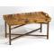 Coastal Rattan Butler Tray Table