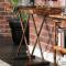 Coastal Rattan Butler Tray Table