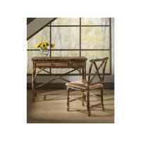 Coastal Rattan  Desk And Chair Set