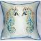 Seahorses Indoor Outdoor Pillow
