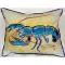 Blue Lobster Large Indoor Outdoor Pillow
