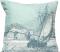 Full Sail Engraving Pillow - Silverberry