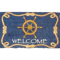 Ship'S Wheel  Coco Doormat