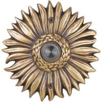 Sunflower Brass Doorbell
