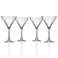 School of Fish Martini (7.5oz) Set of 4