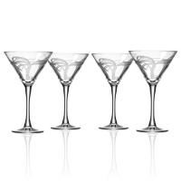 Palm Tree Martini Glasses (Set of 4)