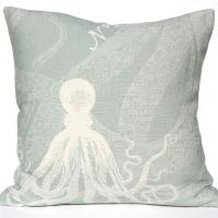 Octopus Pillow - Silverberry