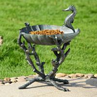 Seahorse Bird Bath / Birdfeeder