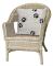 Liora Manne Frontporch Paw Prints Indoor/Outdoor Pillow Neutral 18" Square
