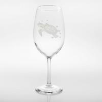 Sea Turtle AP Stemmed Wine Glasses (Set of 4)