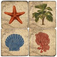 Coastal Coasters (Set Of 4)