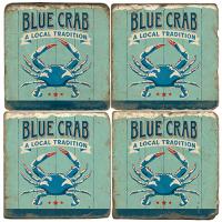 Blue Crab Coasters (Set Of 4)