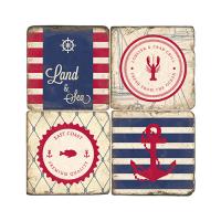 Maritime Coasters Set Of 4