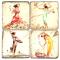 Island Woman Coasters
